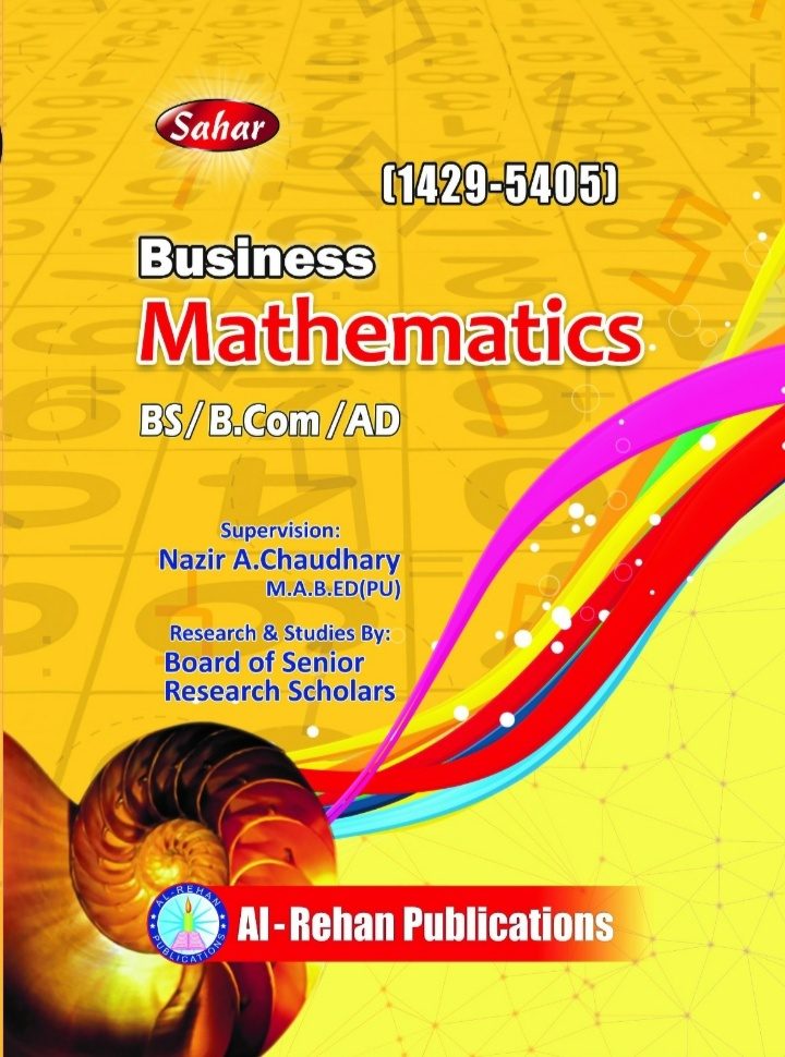 1429-5405 1429-5405 Business Mathematics