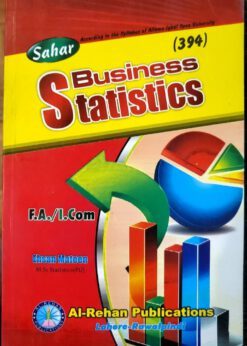 AIOU 394 Business Statistics-1 Helping Book by Sahar
