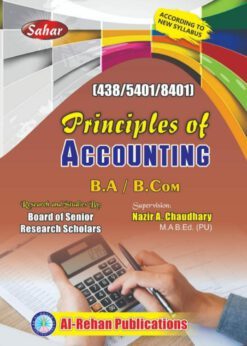 438-5401-8401 Principles of Accounting