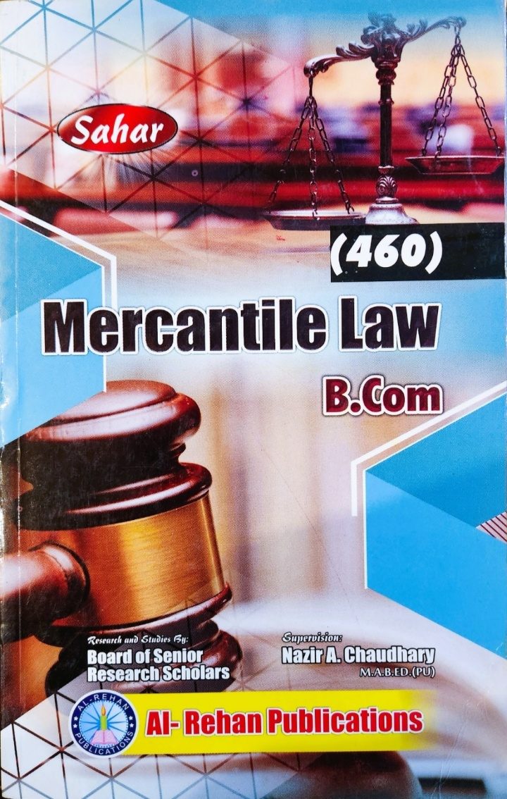 460 460 Mercantile Law