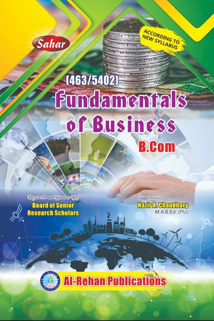 463-5402 463-5402 Fundamentals of Business