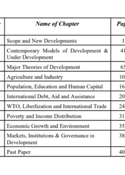 Development Economics for BS Economics by A Hamid Shahid